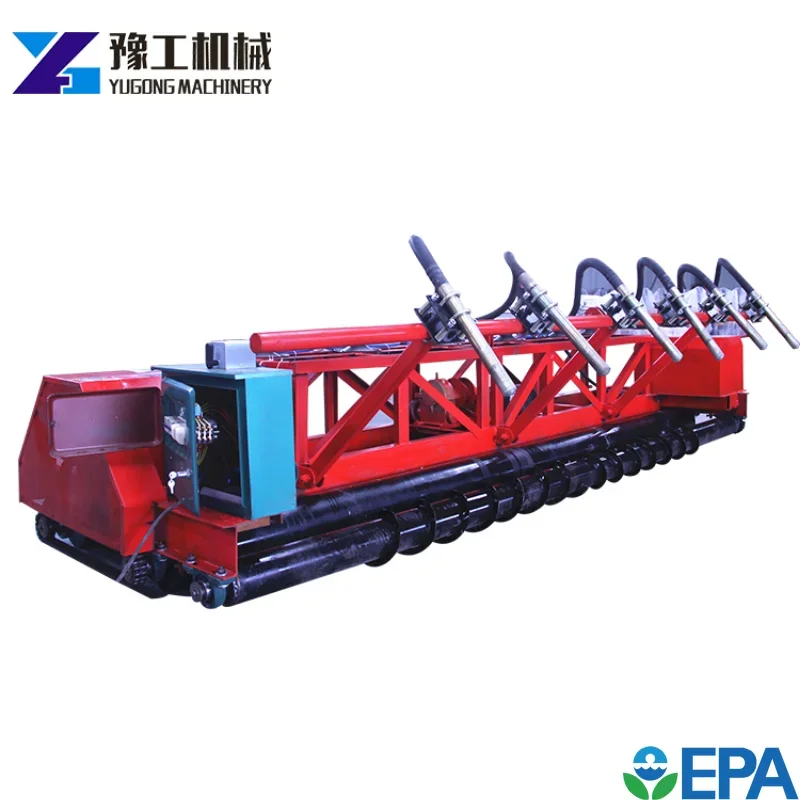 YG Hot 7KW Electric Three Rollers Concrete Paving Leveling Machine 3-6m Cement Concrete Road Paver Special for High Speed Road