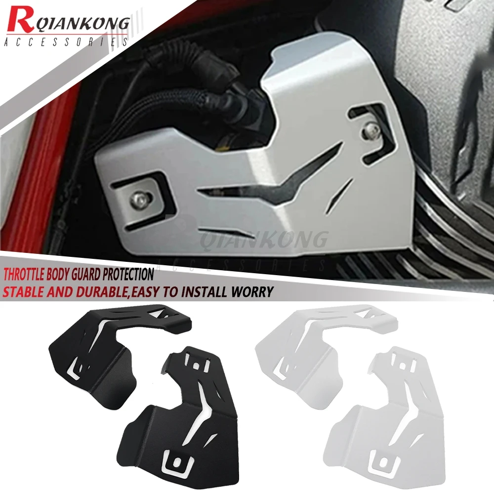 

For Moto Guzzi V85TT V 85 TT V85 All Years 2019-2024 2025 2026 Throttle Valves Cover Protector Motorcycle Throttle Body Guards