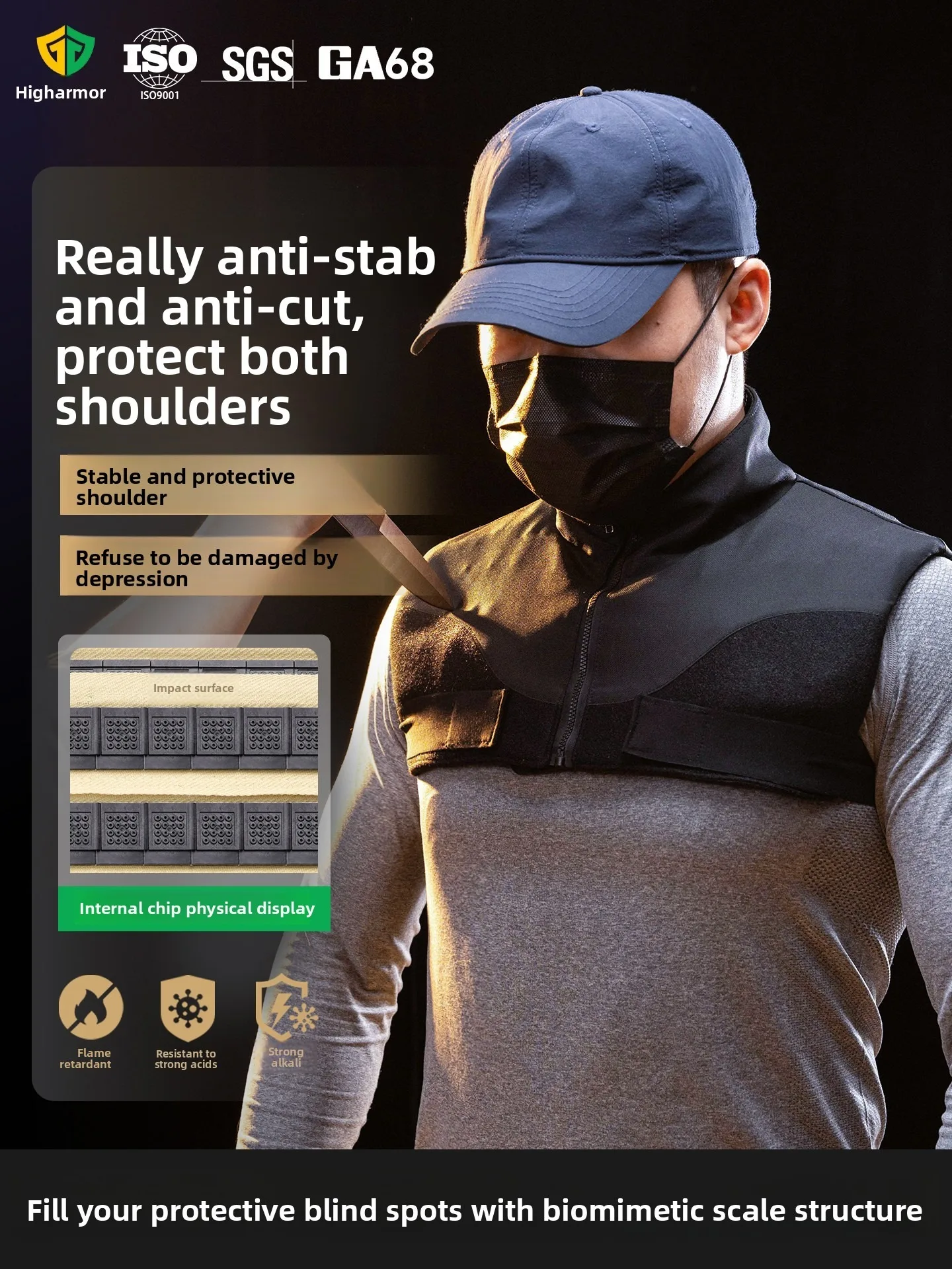 protector-de-pecho-y-hombros-desmontable-anti-cuchillos-anti-cortes-chaleco-tactico-anti-perforaciones