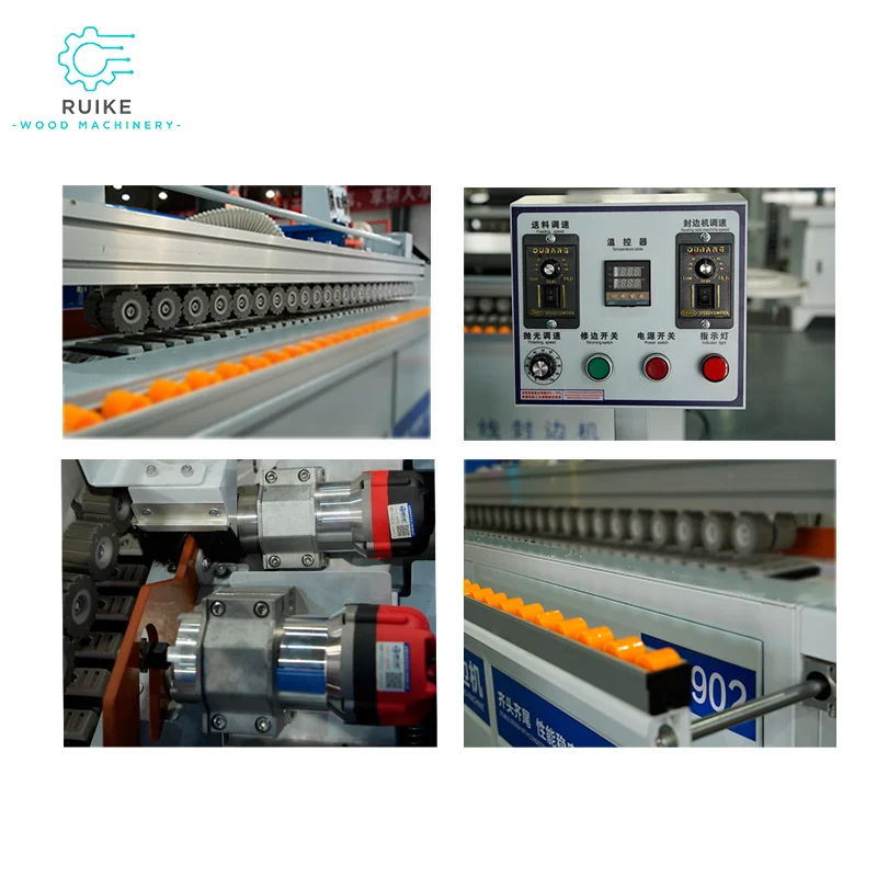 China Cnc Pvc 6 Functions Multifunction Degree Fully Automatic Edge Banding Machine 902 with Pre Milling