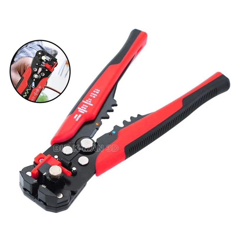 Multifunctional Automatic Wire Stripper Set Crimper Cable Cutter Stripping Tools Crimping Pliers Terminal 0.2-6.0mm