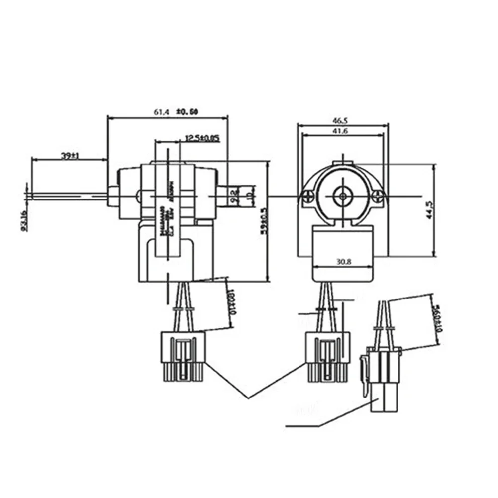 Save on Electricity Bills Maintain Cool Temperature Refrigerator Motor 3015924900 for Reliable Cooling Efficiency