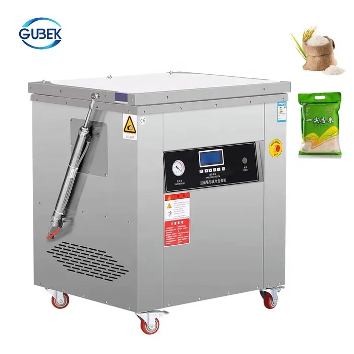 

Automatic Rice Double-sided Shaping Industrial Vacuum Sealing Package Machine for Food