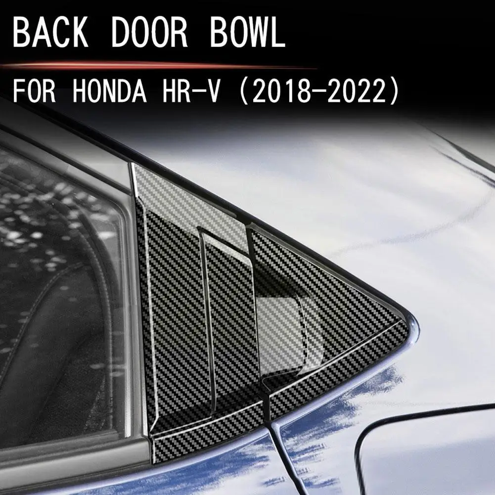 For Honda Vezel HR-V HRV 2021 2022 ABS Protector Door Handle Protection Patch Car Rear Sticker Frame Accessories 6pcs