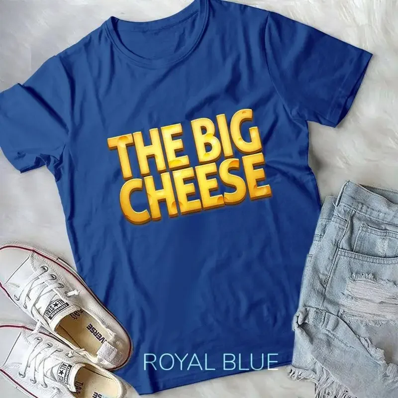The Big Cheese Funny Birthday Gift For Vegan T Shirt Unisex T shirt