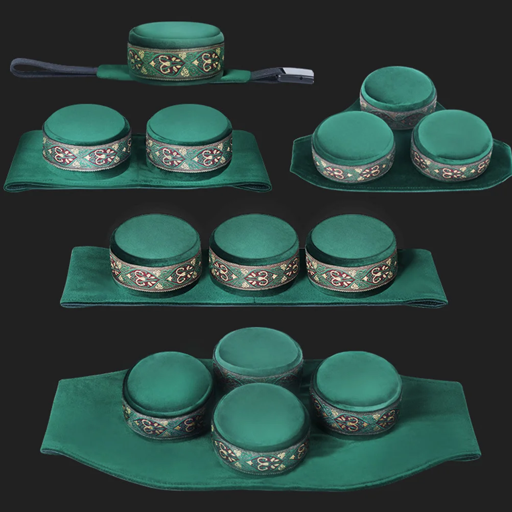 1 مجموعة 1 مجموعة من صندوق الكى الأخضر المحمولة دخاني Moxa الحاويات لتدليك الرقبة خفيفة الوزن دائم مقاومة للحرارة Moxa #1