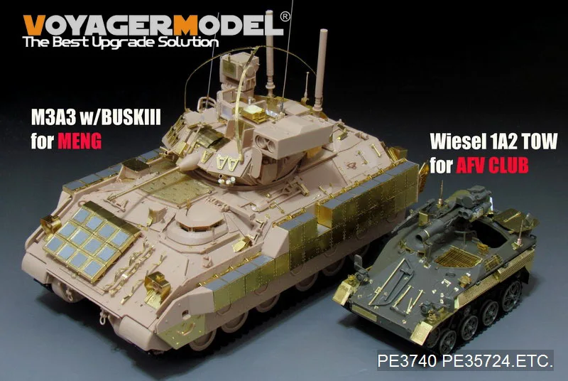 Voyager Model PE35724 1/35 Modern US Army M3A3 BRADLEY w/BUSK III IFV Basic (B ver include Gun barrel）(For MENG SS-006)