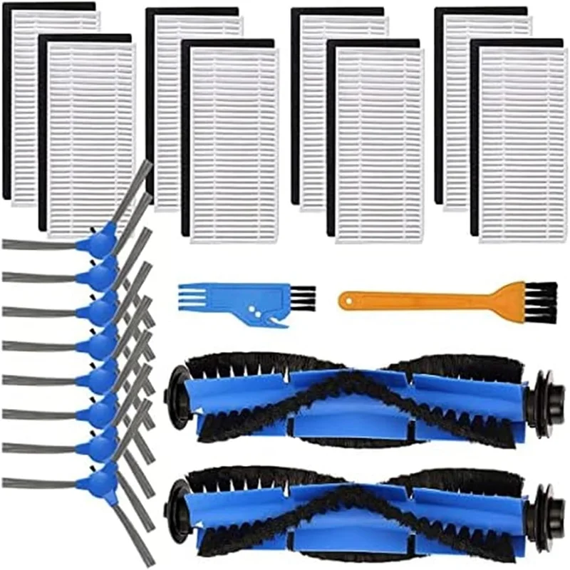 A26T-For Eufy Robovac 11S, 15C, 30, 30C, 12, 35C Robot Vacuum Cleaner Main Side Brush Hepa Filter Replacement Parts