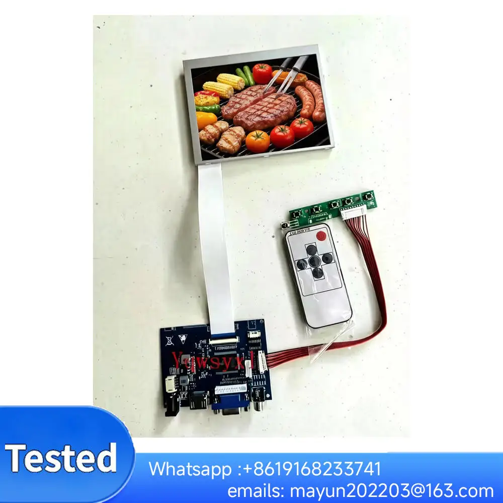 Original 5.6-inch LCD display: AT056TN53, AT056TN53 V.1, includes controller board with HDMI/VGA/2AV inputs.