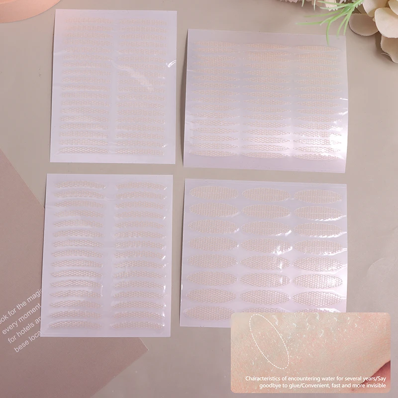 Unsichtbare Augenlid Aufkleber Spitze Augen Lift Streifen Wimpern Band Doppel Augenlid Bänder Klebstoff Aufkleber Auge Bänder Werkzeuge Make-Up Zubehör