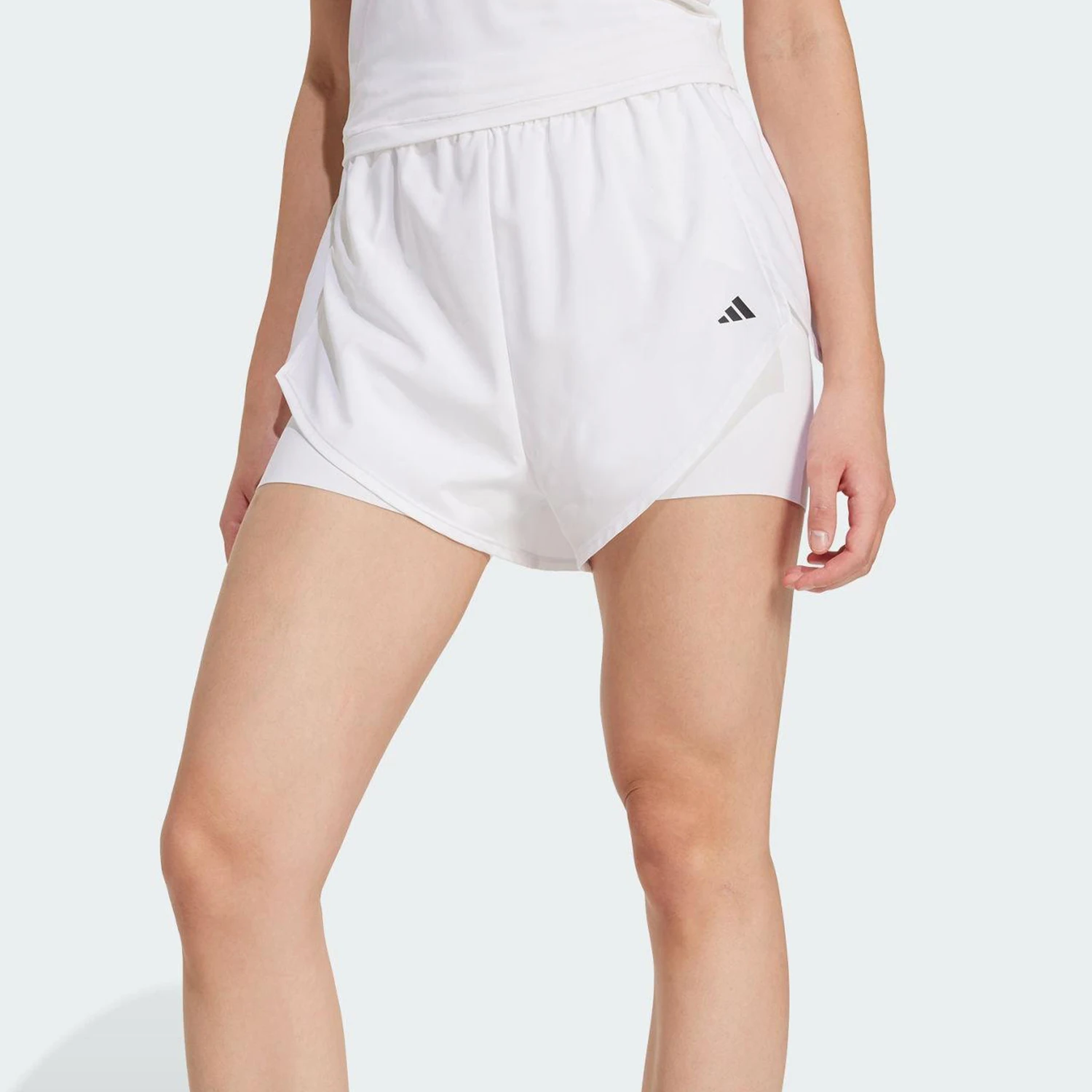 

Adidas Original 2025 летние женские тренировочные шорты с высокой талией KB3141