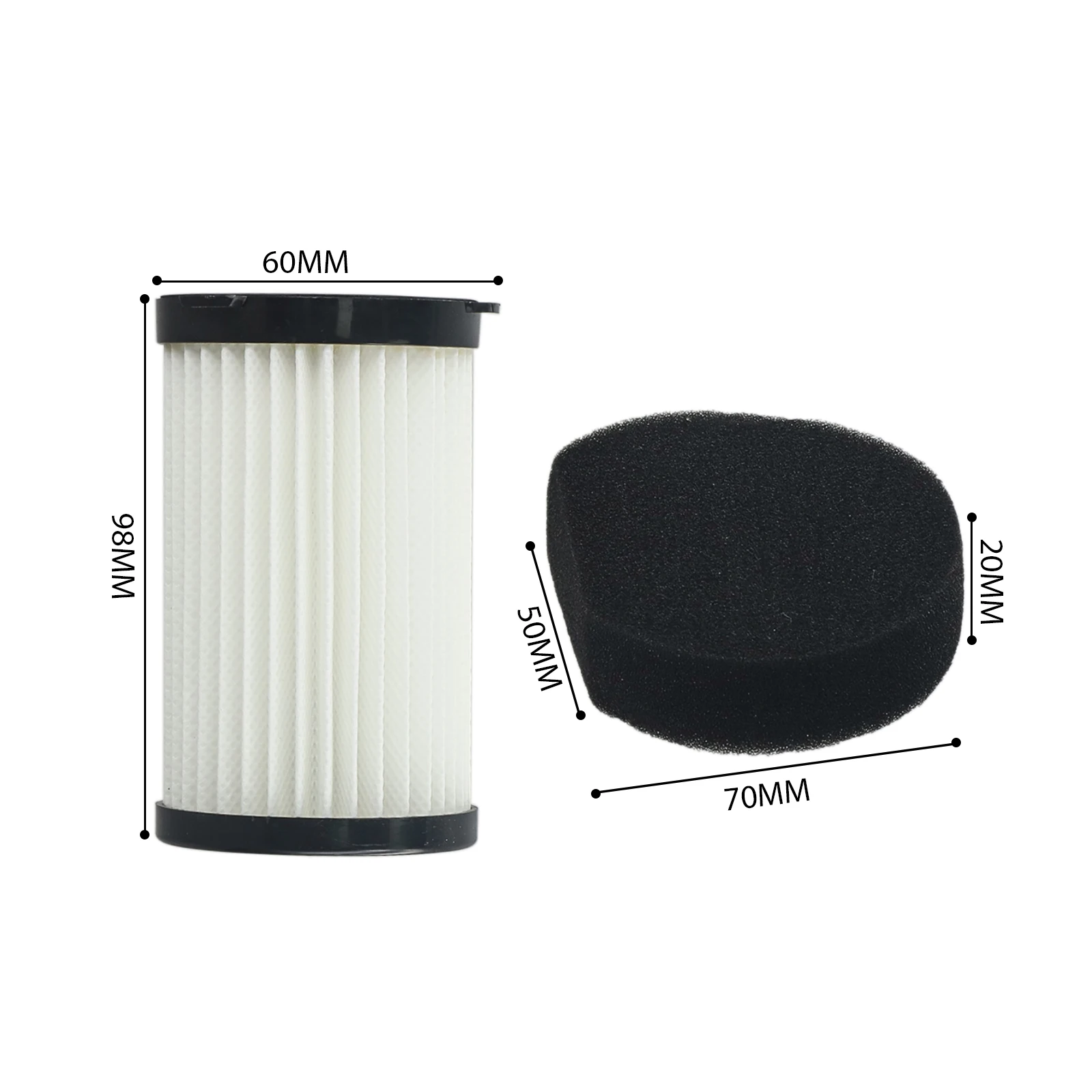 Practical Filter 585-HF Reduce Dust Fit For Riino EVolution V8 Super Cyclone Washable Reusable Filter Exhaust Air