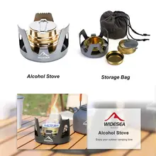 Portable Mini Spirit Alcohol Stove for Camping #6