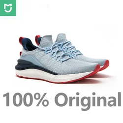 100% Original New Mijia Sneaker 4 Sports Running Shoes Men Outdoor Walking ETPU Comfortable Breathable Fly Woven Bevel