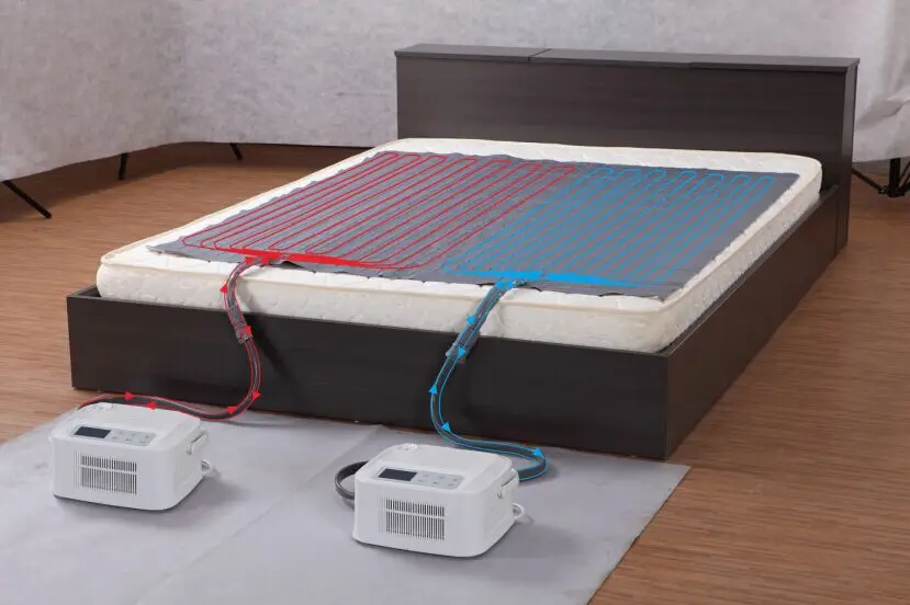 Wholesale Cooling and Heating Mattress Pad with LED Display Water-Cooled and Heated Air-Conditioned Mattress Pad