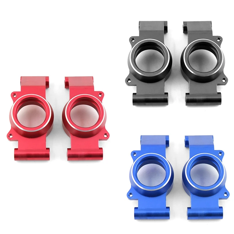 2Pcs Aluminum Alloy Rear Stub Axle Hub Carrier For 1/5 Traxxas X-Maxx Xmaxx 6S 8S RC Monster Truck Upgrade Parts