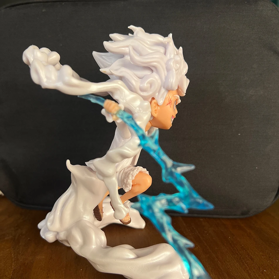 16CM Anime ONE PIECE Action Figure SD Nika Luffy 5th Gear Awake Figurine PVC Model Toys Doll Statue Collection Ornaments Gifts