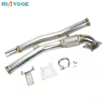 Down Pipe For Volkswagen Golf MK5 MK6 Jetta GTI GLI 2.0T TSI Audi A3 8P Engine Turbo Silver Stainless Downpipes Car Accessories - AliExpress 