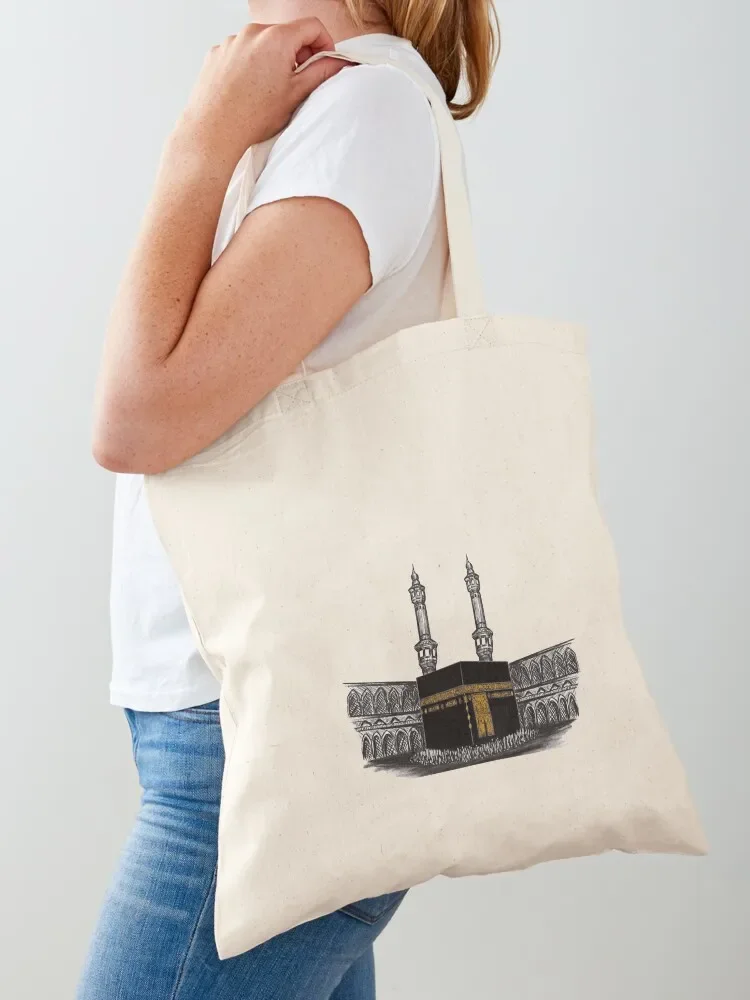 MAKKAH Holy Kabbah Islamic Mugs, Stickers, Cards Tote Bag bag luxury women tote bags aesthetic Tote Bag