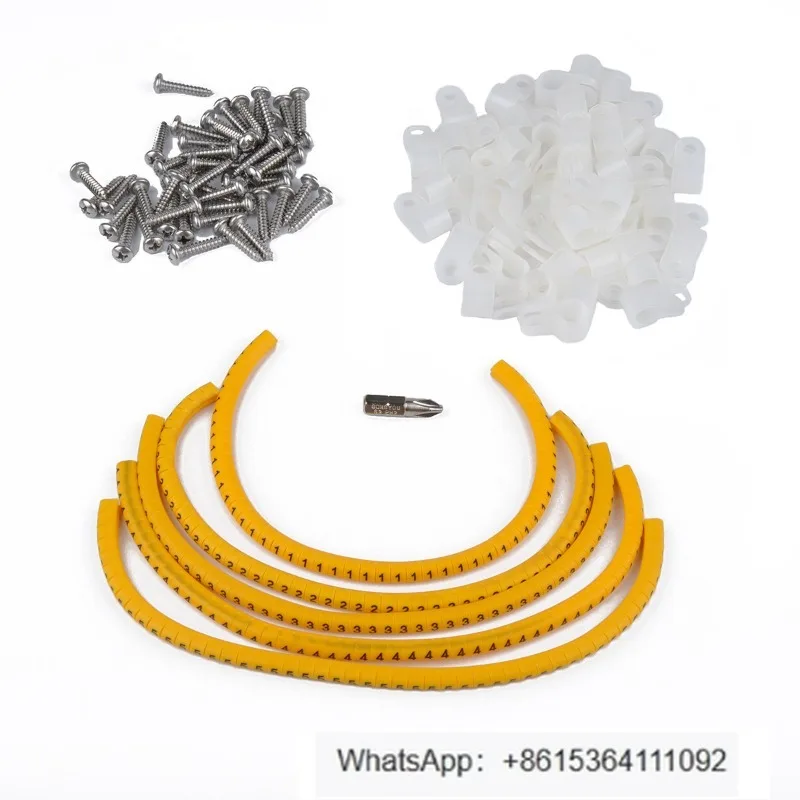 

Монтажный зажим P-типа из нержавеющей стали с цилиндрической головкой, крестообразный винт, головка винта, утолщенный пластиковый пучок R-типа, проволока 3/16