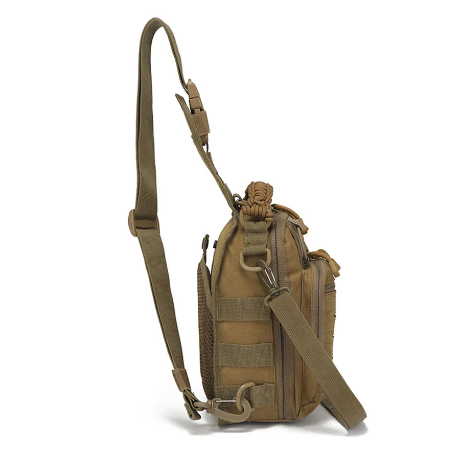 Bolso pecho MOLLE táctico un hombro camuflaje - imagen 2