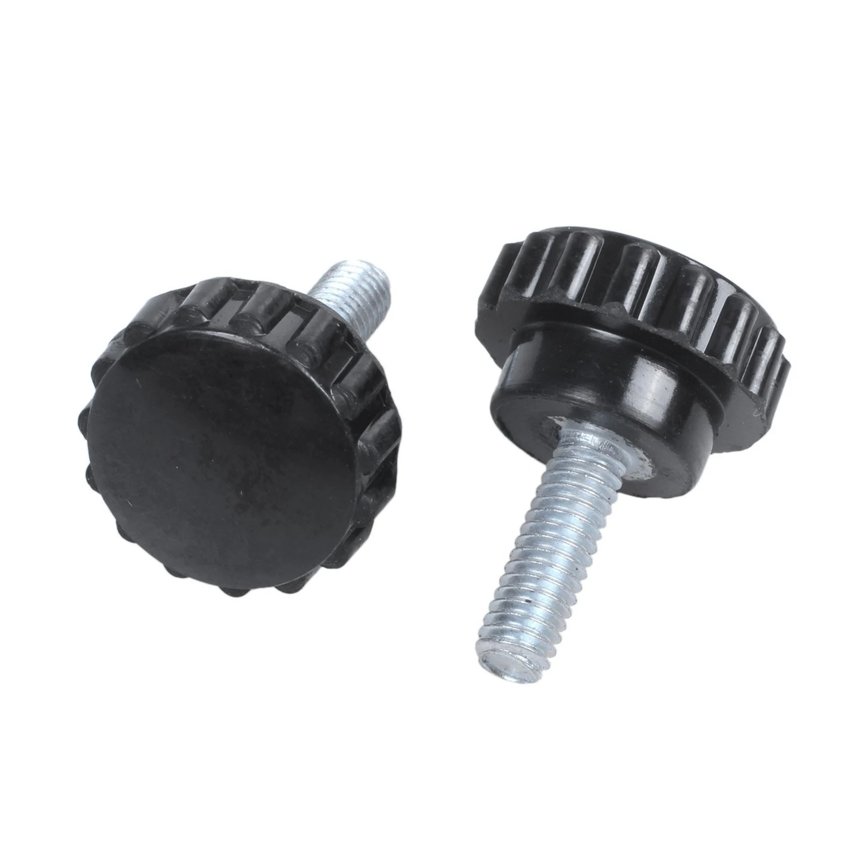 Y17A 18 Pcs M4X10 Threaded Knurled Thumbscrew Grip Knobs Thumb Screw