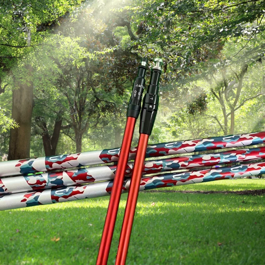 25 New Golf Shaft Red Camouflage Golf Drivers Shaft 5/6/7 R/SR/S/X Flex Graphite Shaft Wood Shafts Free Assembly Sleeve and Grip - view 2