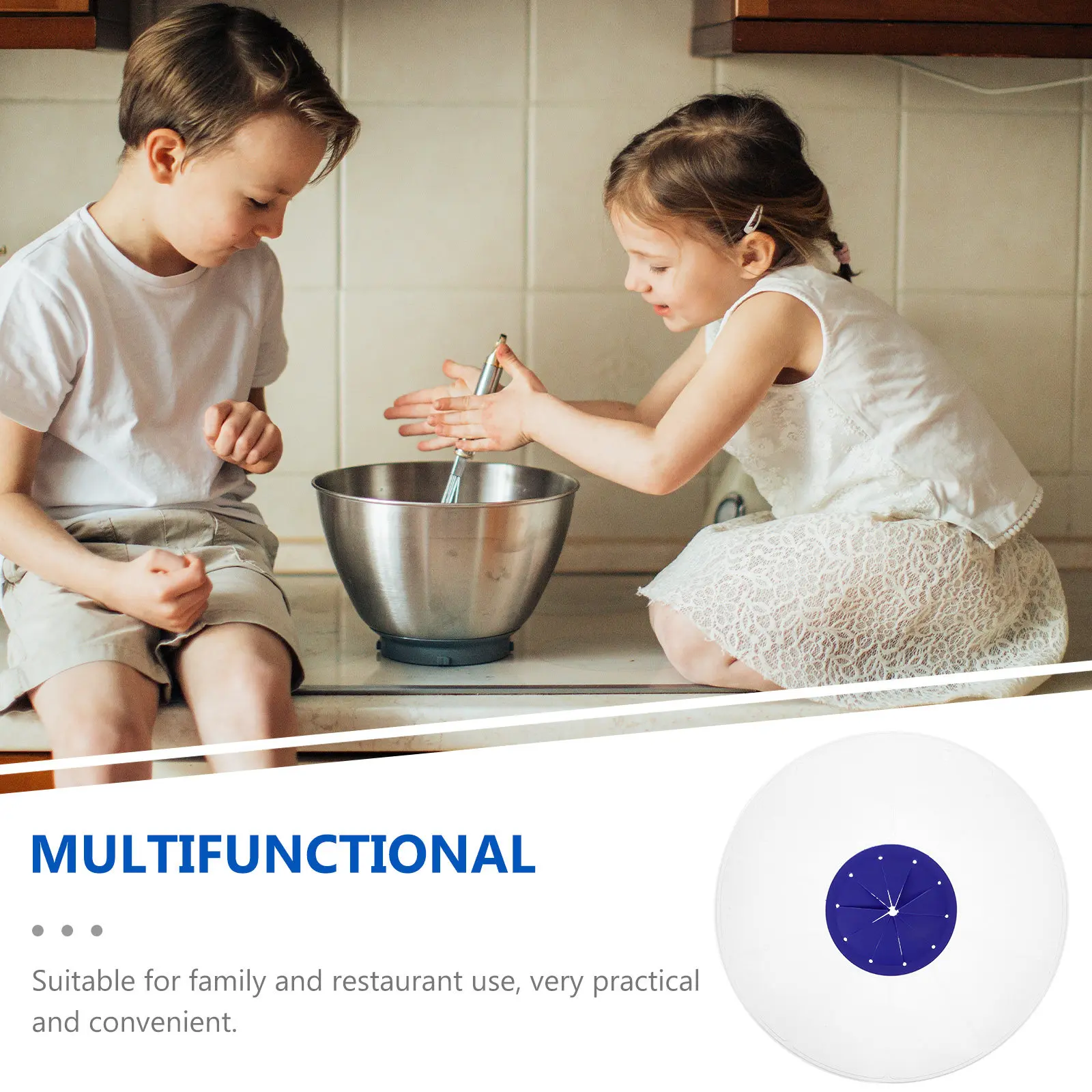 Egg Beater Whisk Screen Splash Proof Cover Transparent Anti Splash Guard Kitchen Baking Mixing Tool Egg Bowl Whisk Screen Cover