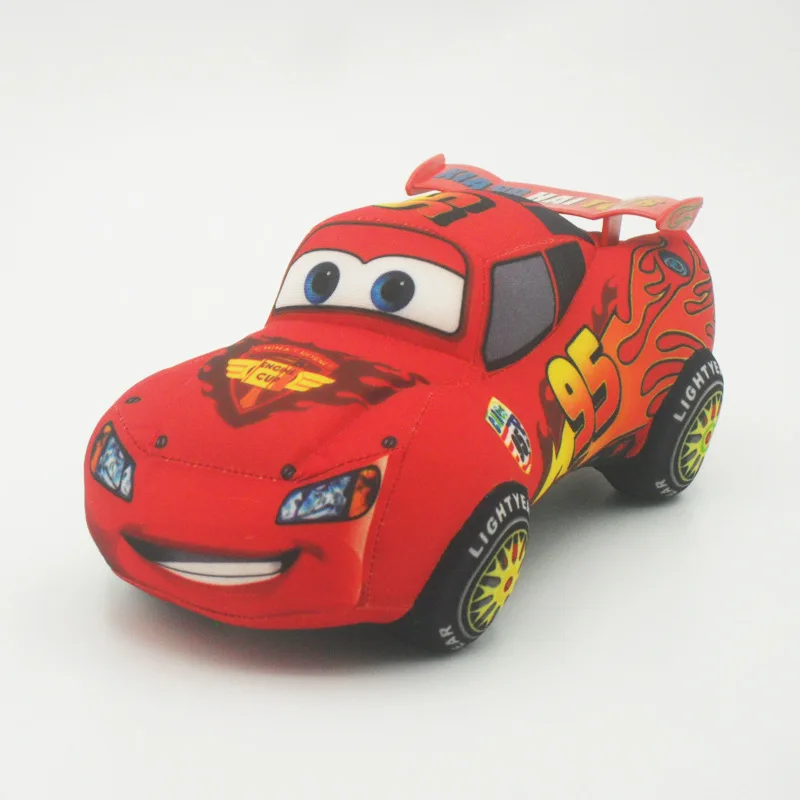 Disney carros relâmpago mcqueen carro infantil boneca de corrida brinquedo de pelúcia um presente de feriado perfeito para crianças boneca almofadas