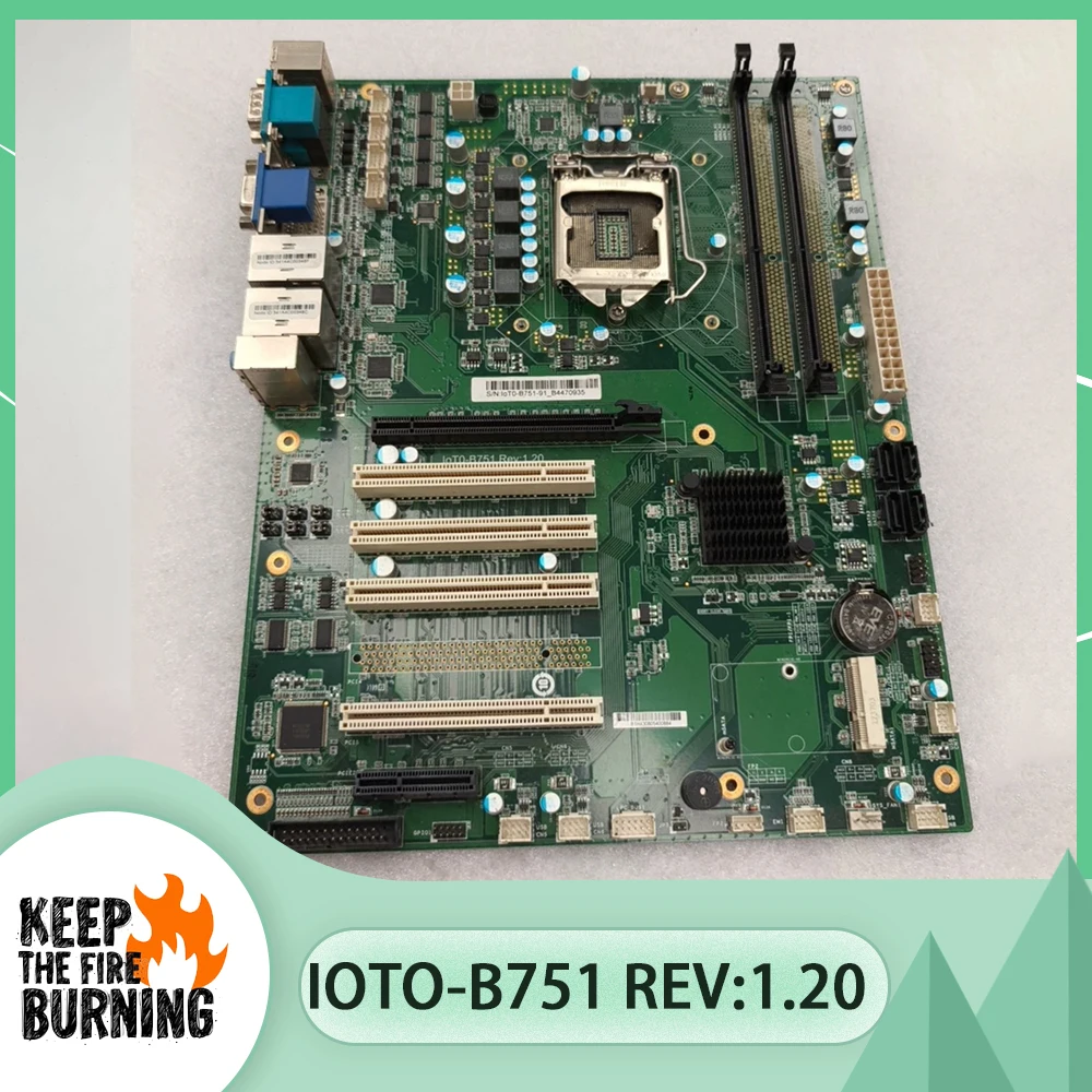 

IOTO-B751 REV:1.20 Industrial control motherboard