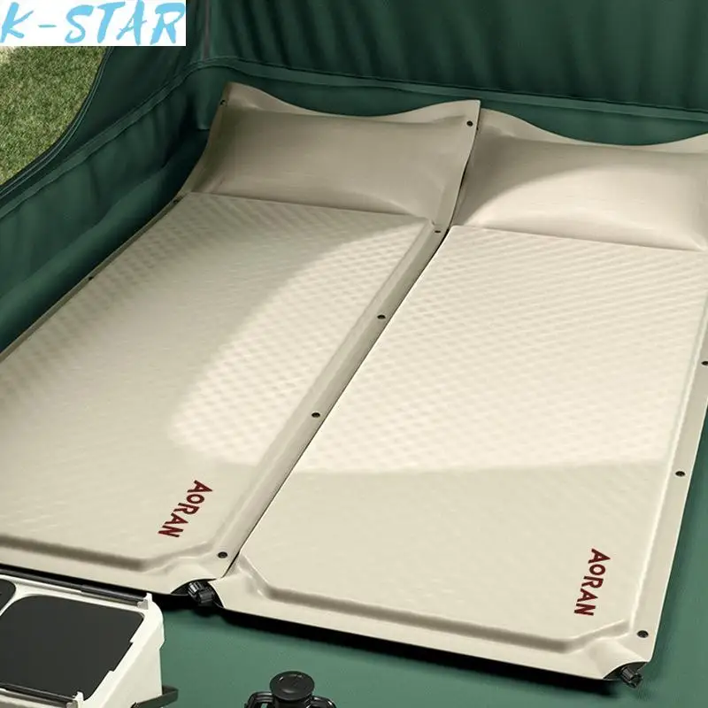 K-STAR Automatic Inflatable Mattress Sleeping Mat Camping Damp-proof Mat Outdoor Camping Air Cushion Bed Tent Floor Mat New 2024