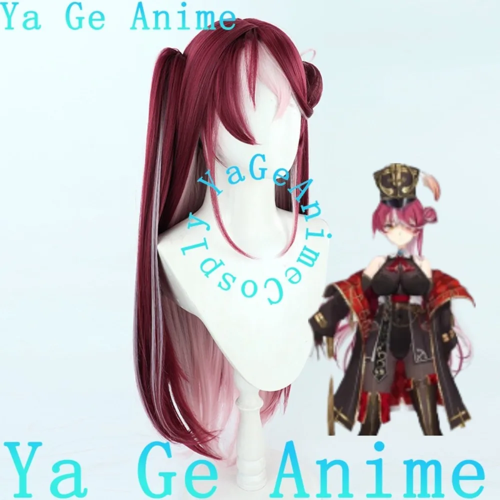 

VTuber Houshou Marine Пират Капитан Косплей Парик Аниме Реальность Шоу Игры Ролевой Парик Используется Для Аниме Танцевальные Вечерние