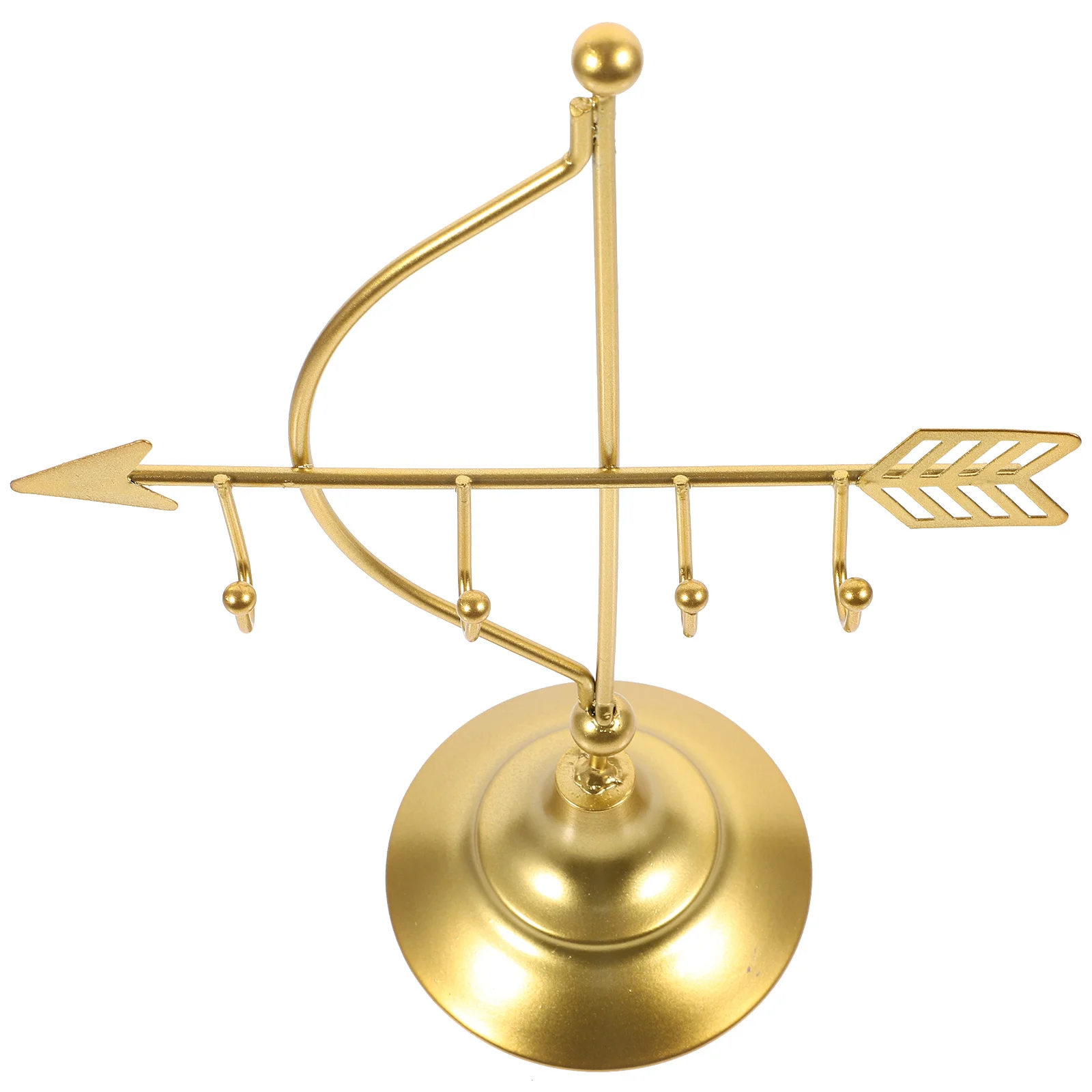 1Pcs Cupid Arrow Jewelry Holder Desktop Organizer for Earrings Ear Studs Creative Jewelry Display Stand Earring Display Stand