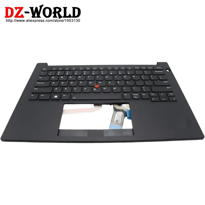 US Keyboard Upper Case Palmrest Shell Cover For Lenovo Thinkpad E14 Gen 5  Laptop 5M11L59795 5M11L92509 5M11L92510 5M11L59796