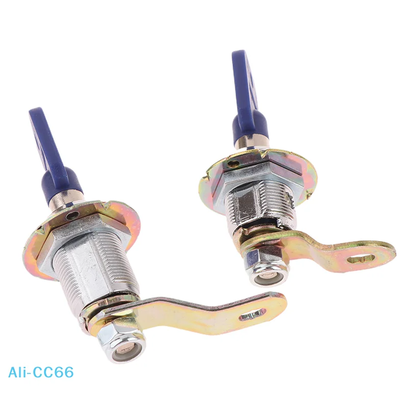 【C】1 مجموعة DIY ممر الكرة والدبابيس فتحة ألعاب رافعة سوينغ آلات بيع خزانة خشبية عملة الباب ممر قفل مفتاح قفل كام #5