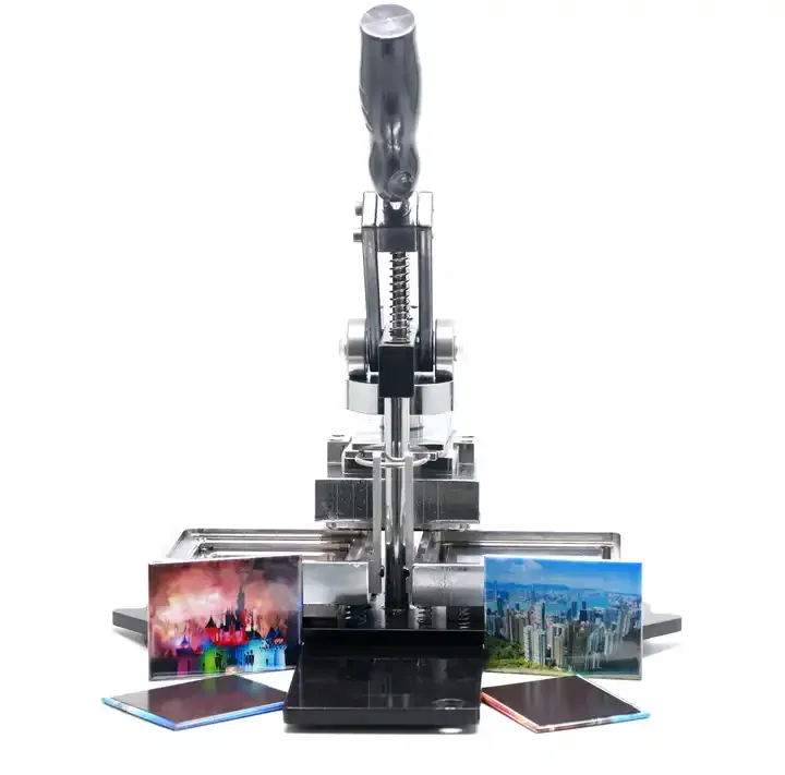 90*65mm Rectangle Photo Magnet Making Machine Button Badge Making Machine DIY  Fridge Magnet