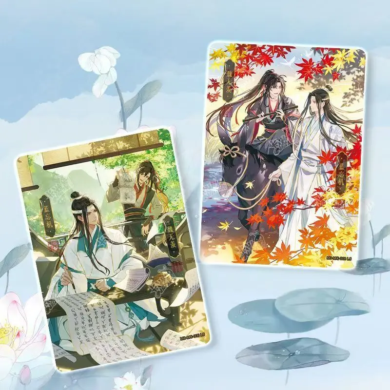 KAYOU حقيقية ماستر الشيطان في حالة سكر حلم سلسلة بطاقة روايات أنيمي الشخصيات الطرفية LanWangJi WeiWuXian جمع الهدايا #4