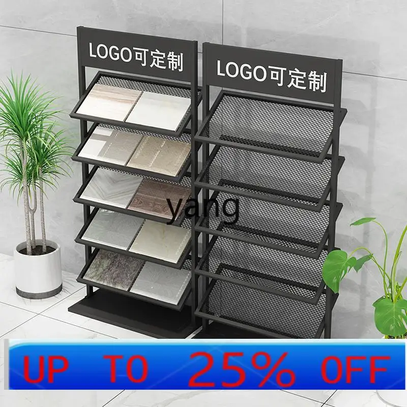 LTT Multifunctional Shoe Rack Metal Sample Board Mobile Color Board Shelf