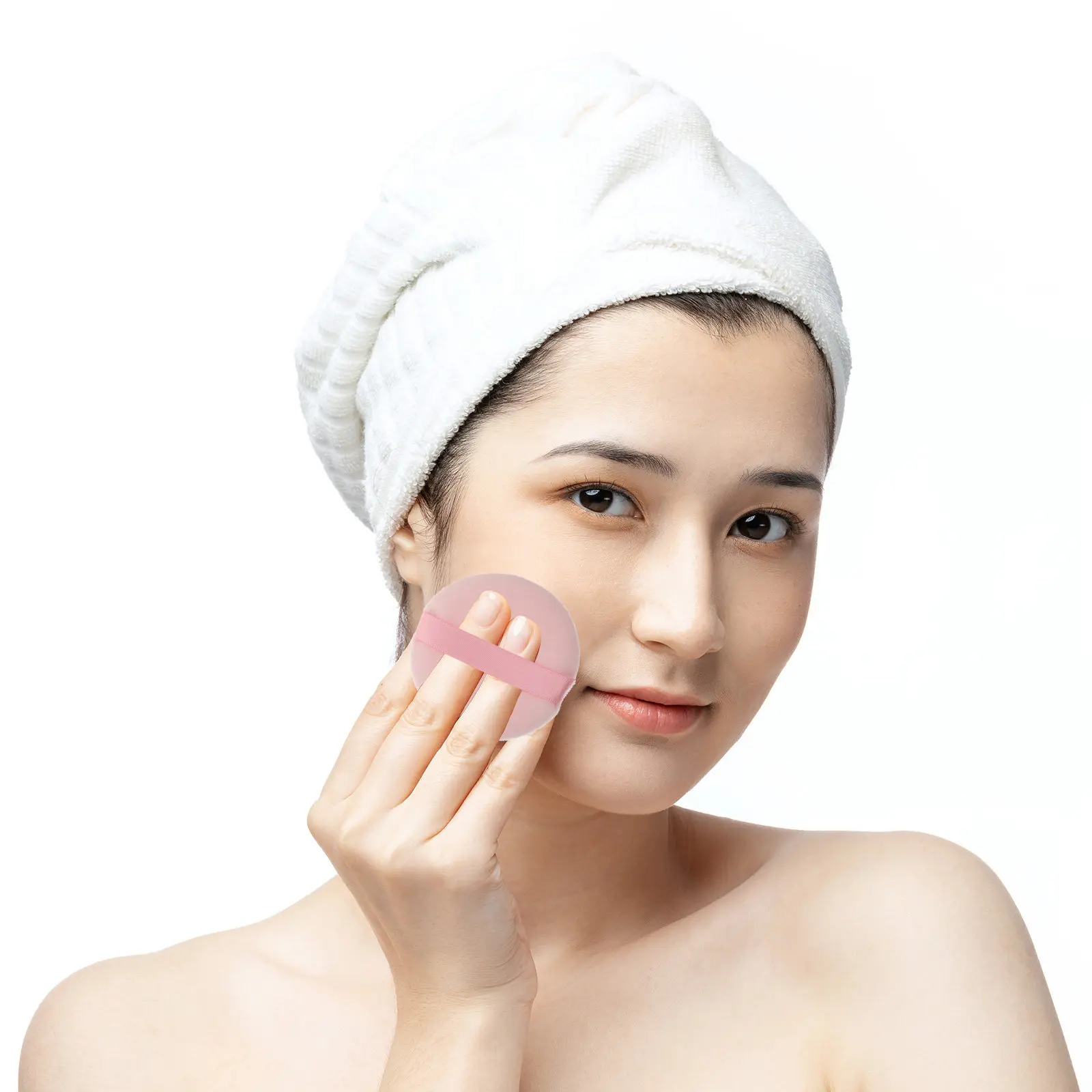 Flocking Makeup Sponge for Foundation Powder Application – Natural Finish, Concealer Effect, Travel-Friendly Compact