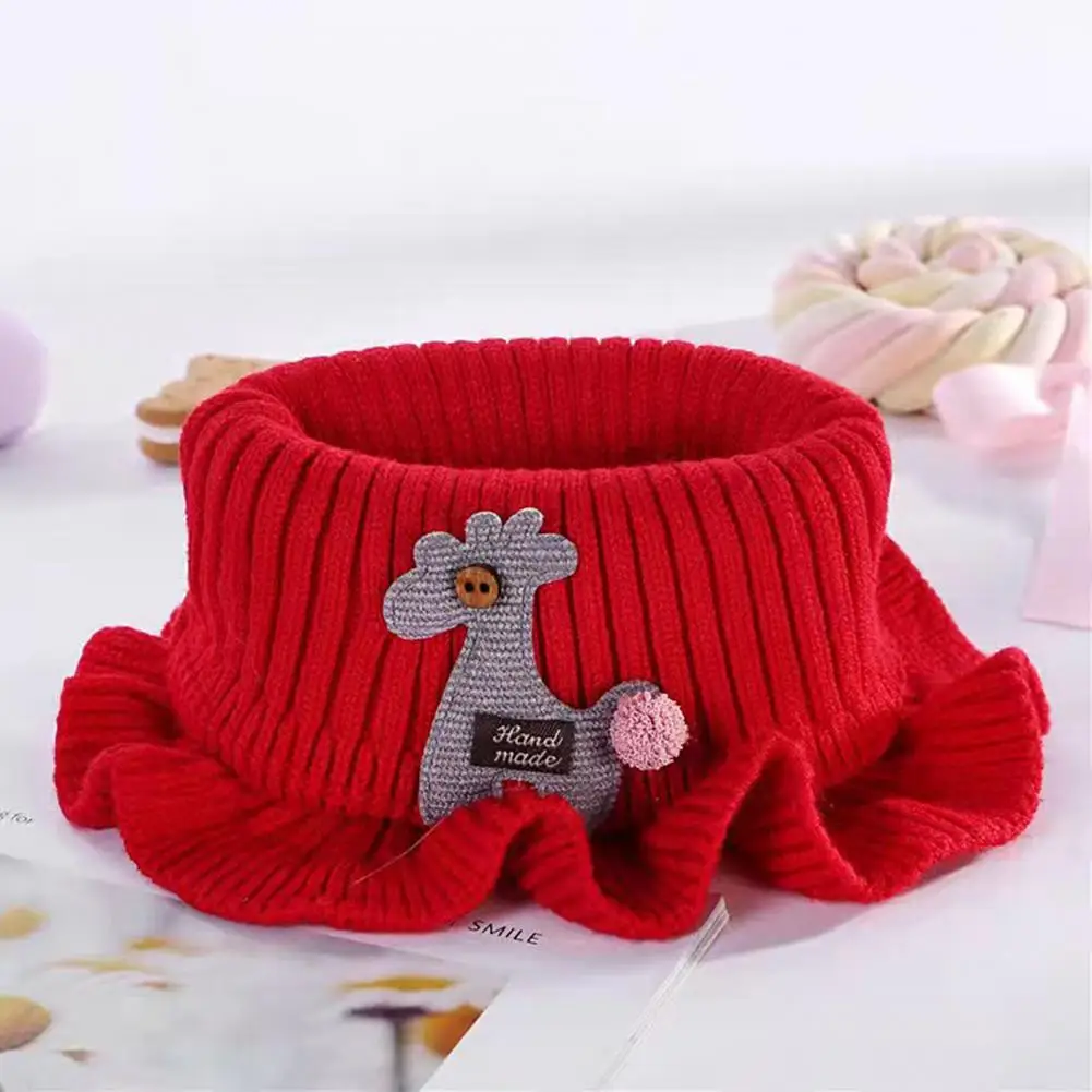 Kids Collar Scarf Women Winter Neck Gaiter Soft Keep Warm Beautiful Outdoor Children Winter Neck Warmer hijab шарф 목도리 echarpe