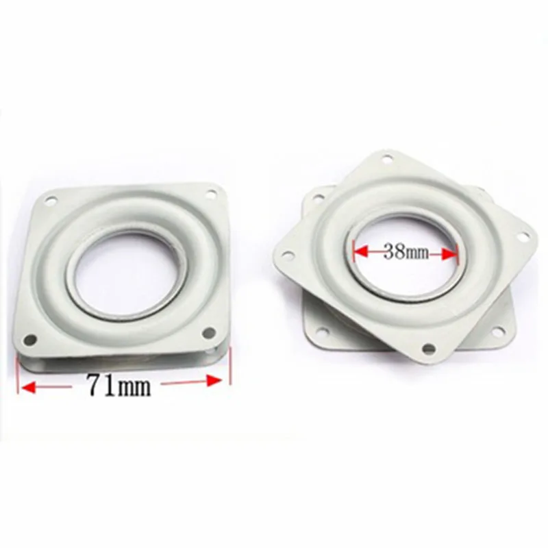 Направляющие для выдвижных ящиков, пластина поворотного стола, высококачественная практичная замена, поворотный подшипник, высококачественная металлическая пластина