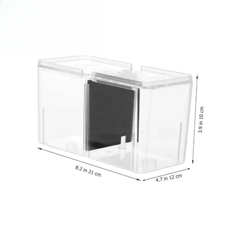 Small acrylic betta fish tank, mini fish tank aquarium breeding kit, betta box accessories set