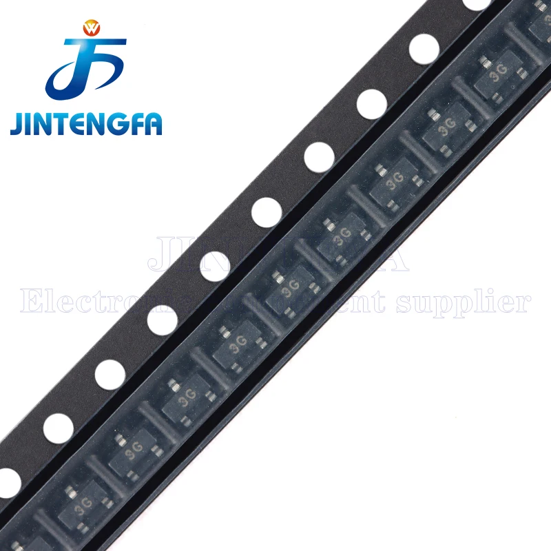 3000PCS BC856A 3A BC856B 3B BC857A 3E BC857B 3F BC857C 3G SOT23 SMD PNP 45V 65V 100mA 0.1A Transistors BC856 BC857