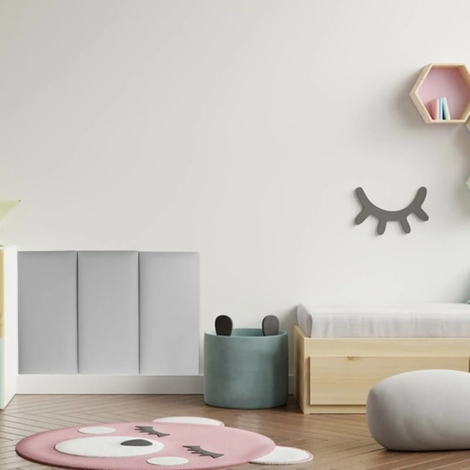 Child Safe Wall Edge Protectors Soft for Furniture Corners Nursery Playroom Bedroom Anti Collision Home Use