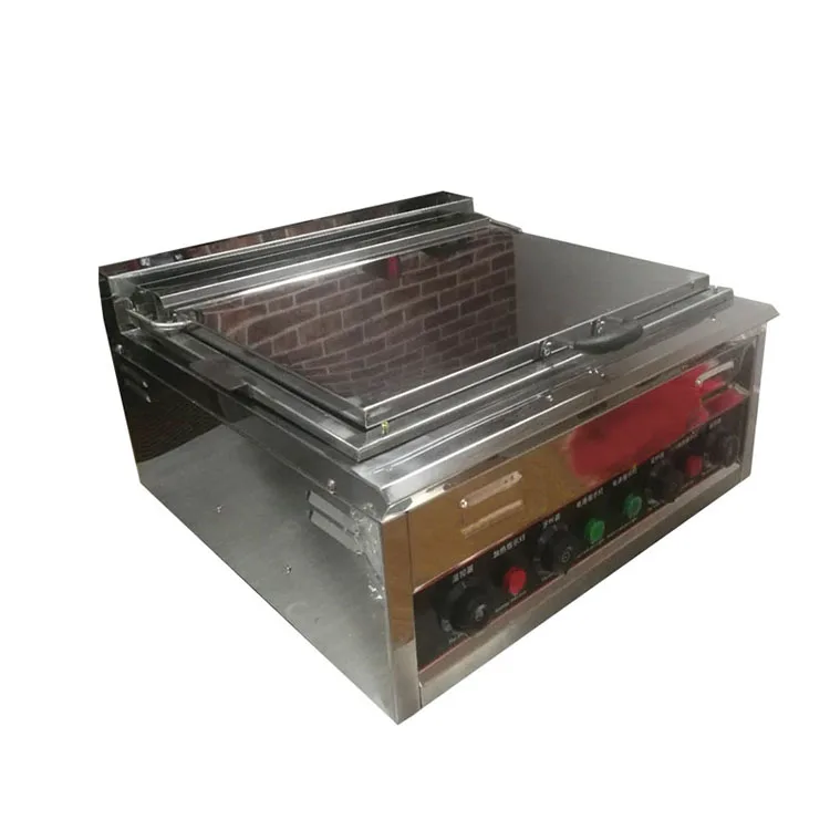 #&kElectric Commercial Big Pan Gyoza Dnack Food Bun Dumpling Griddle Frying Machine*