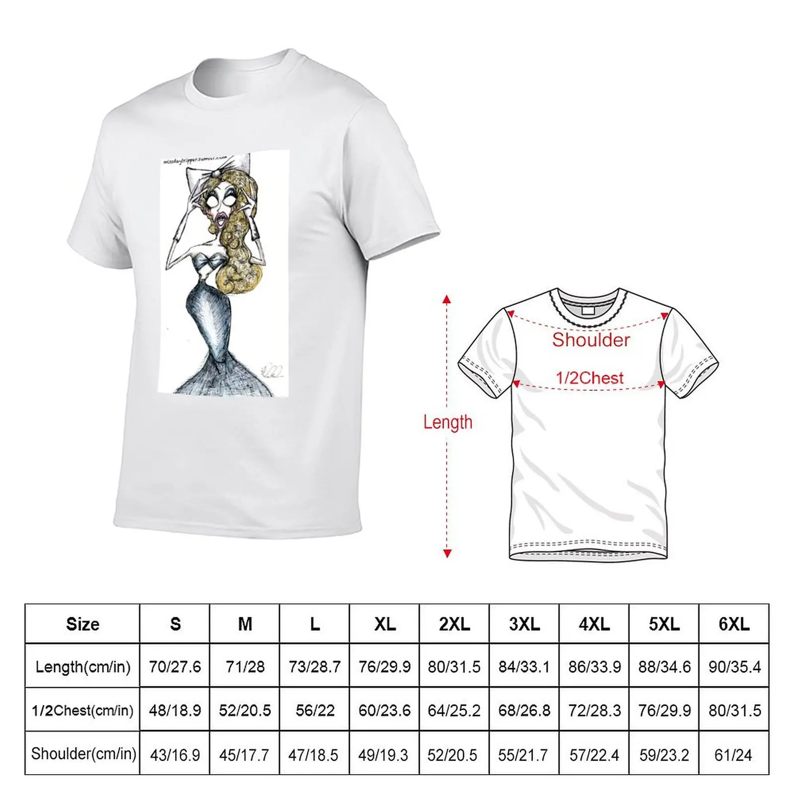 Fishy Milk T-Shirt Plus Size Solid Color T-Shirt
