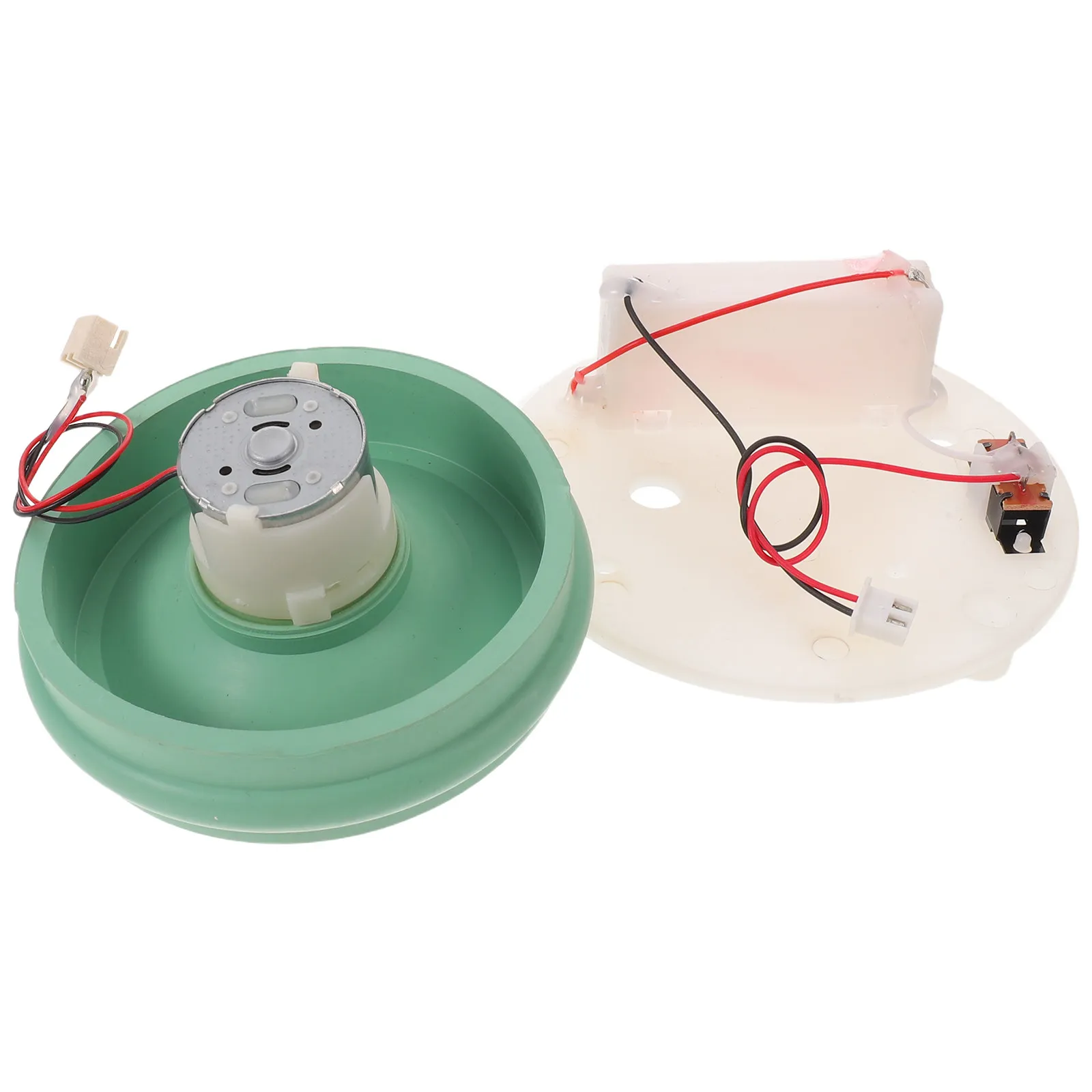 Mini Snow Globe Motor Base Electric Smooth Snowflake Flake Mechanism Battery Replacement Motor Assembly for Glass Globe Repair
