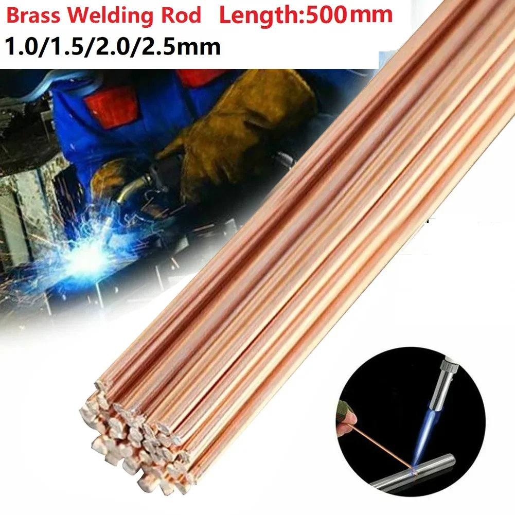 Copper Pipe For Copper Pipe High Quality Air Conditioner Refrigerator Welding Rods Soldering 5/10pcs Aluminium