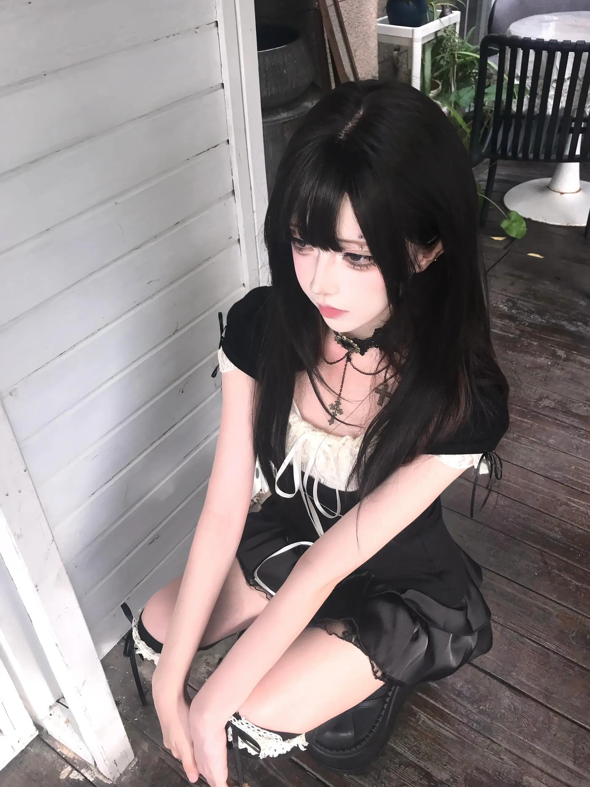 Кружевной топ с милым узлом и юбка f, комплект из двух предметов, серия Bla для раннего вкуса, летний комплект для похудения небольшого размера