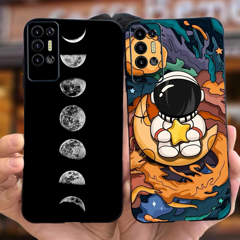 For Tecno Pova 2 Case LE7 LE7n Cute Fashion Cartoon Cover Soft Silicone Phone Case For Tecno Pova 2 Pova2 Back Cover 6.9\'\' Coque